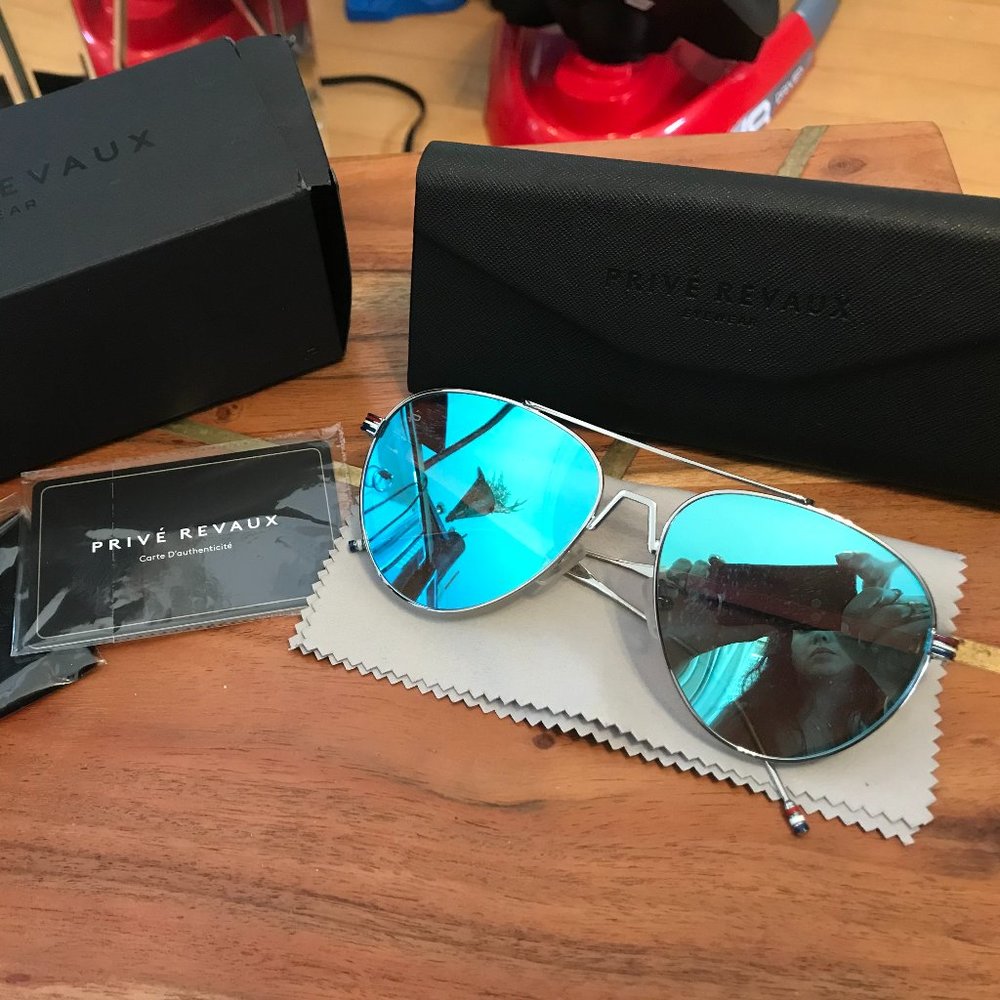 Prive Revaux The G.O.A.T. Polarized Sunglasses /Blue